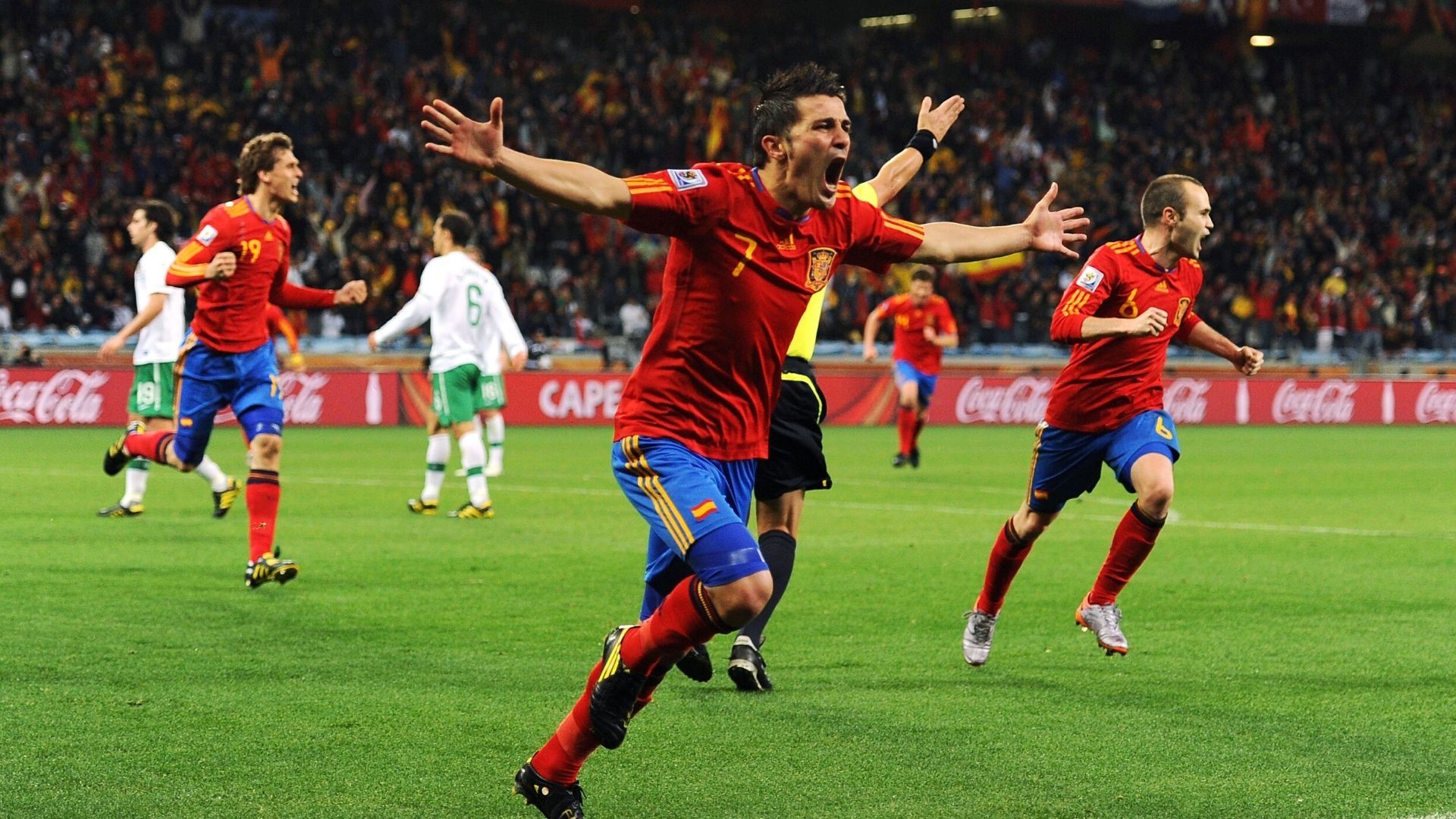 David Villa España 2010