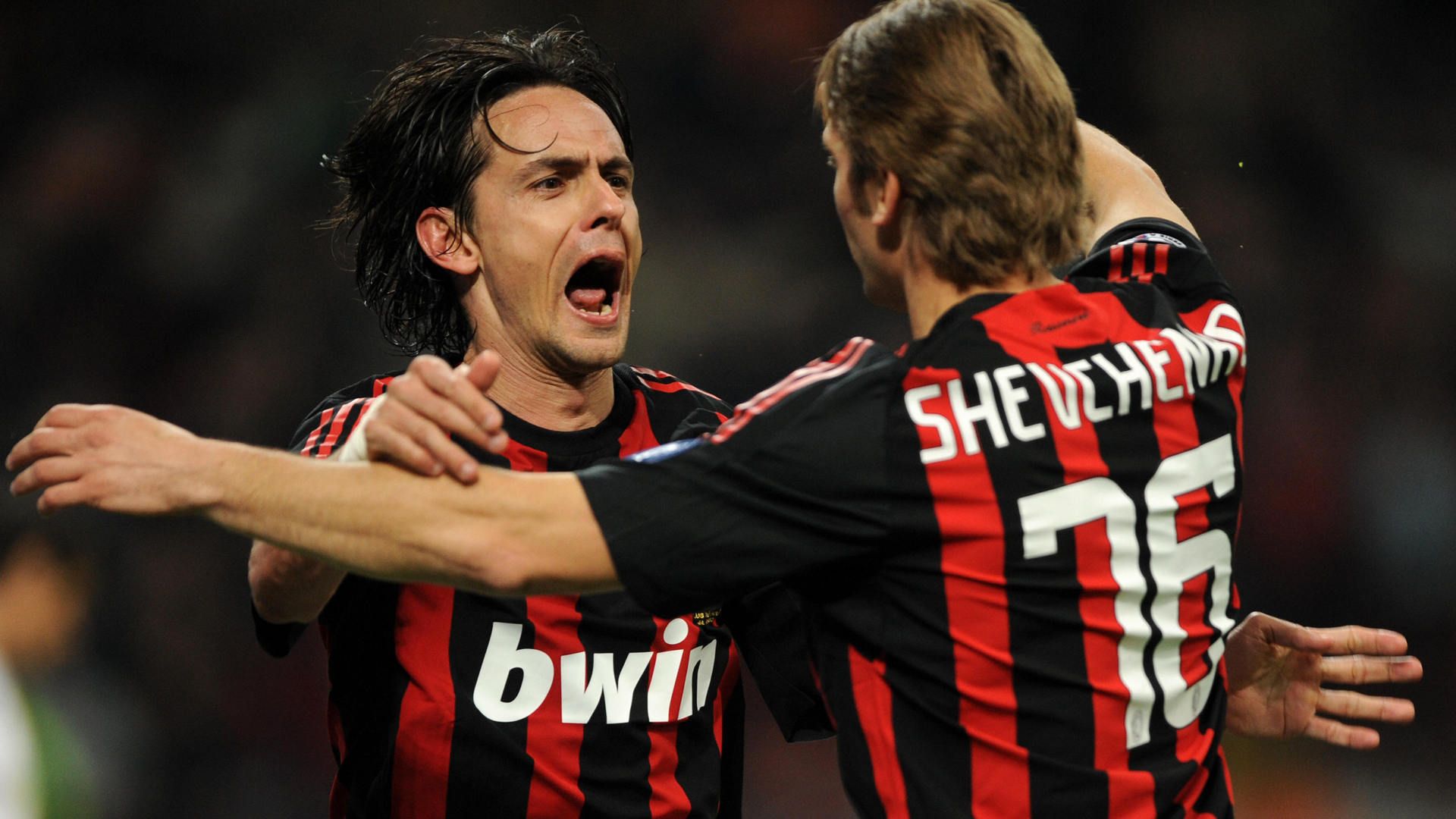 Inzaghi Shevchenko Milan