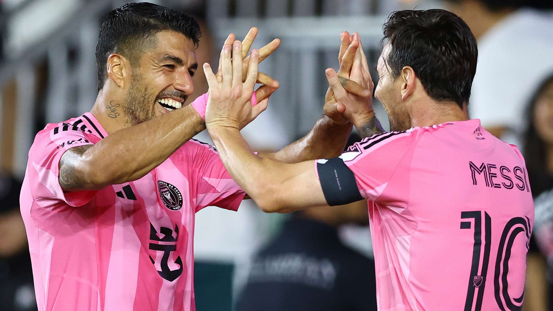 Luis Suarez Lionel Messi Inter Miami 2025