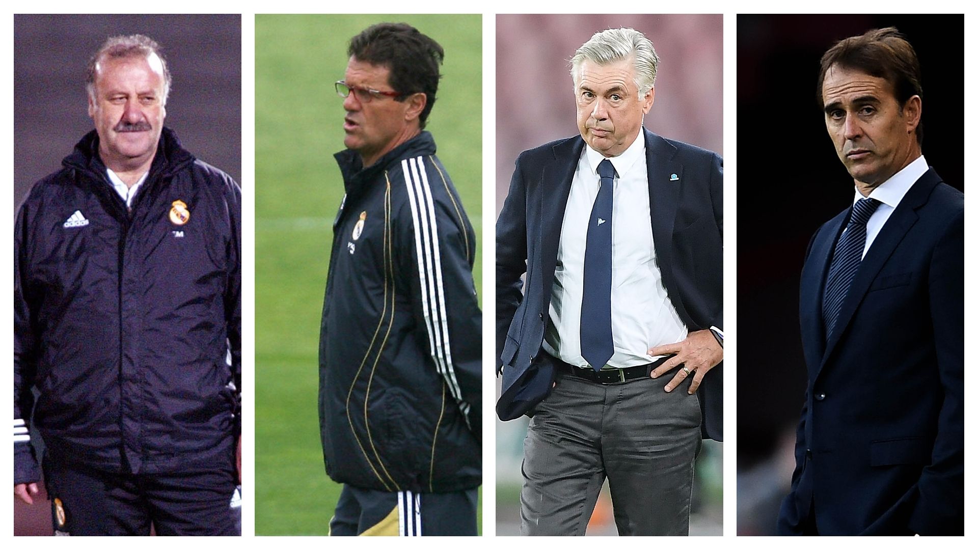 Técnicos cesados del Real Madrid
