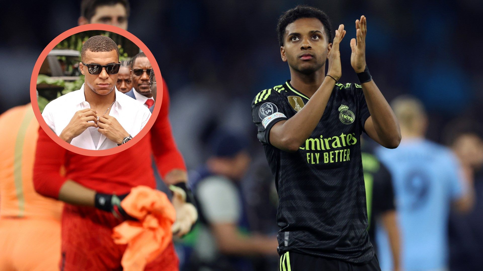 Rodrygo, Kylian Mbappe GFX