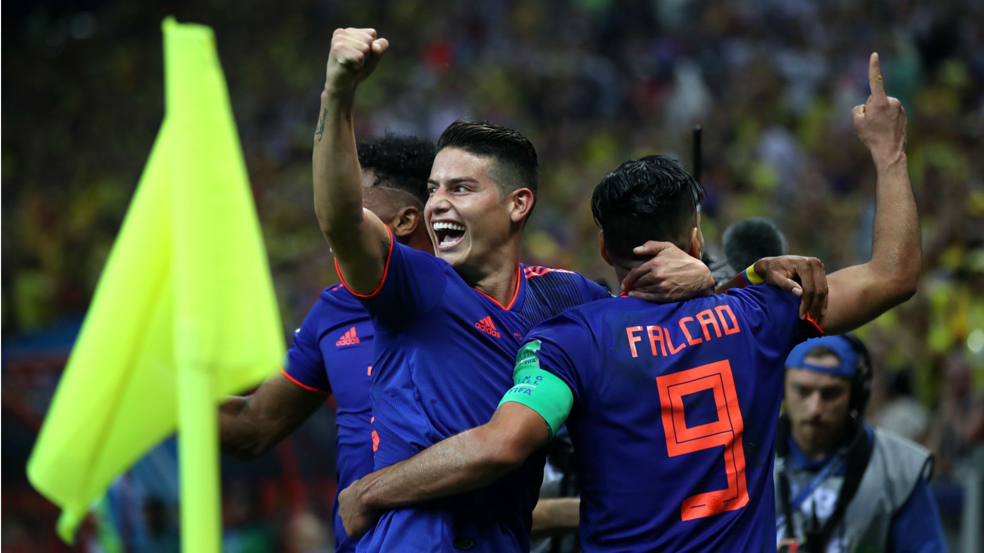 Radamel Falcao James Rodriguez Colombia World Cup 2018