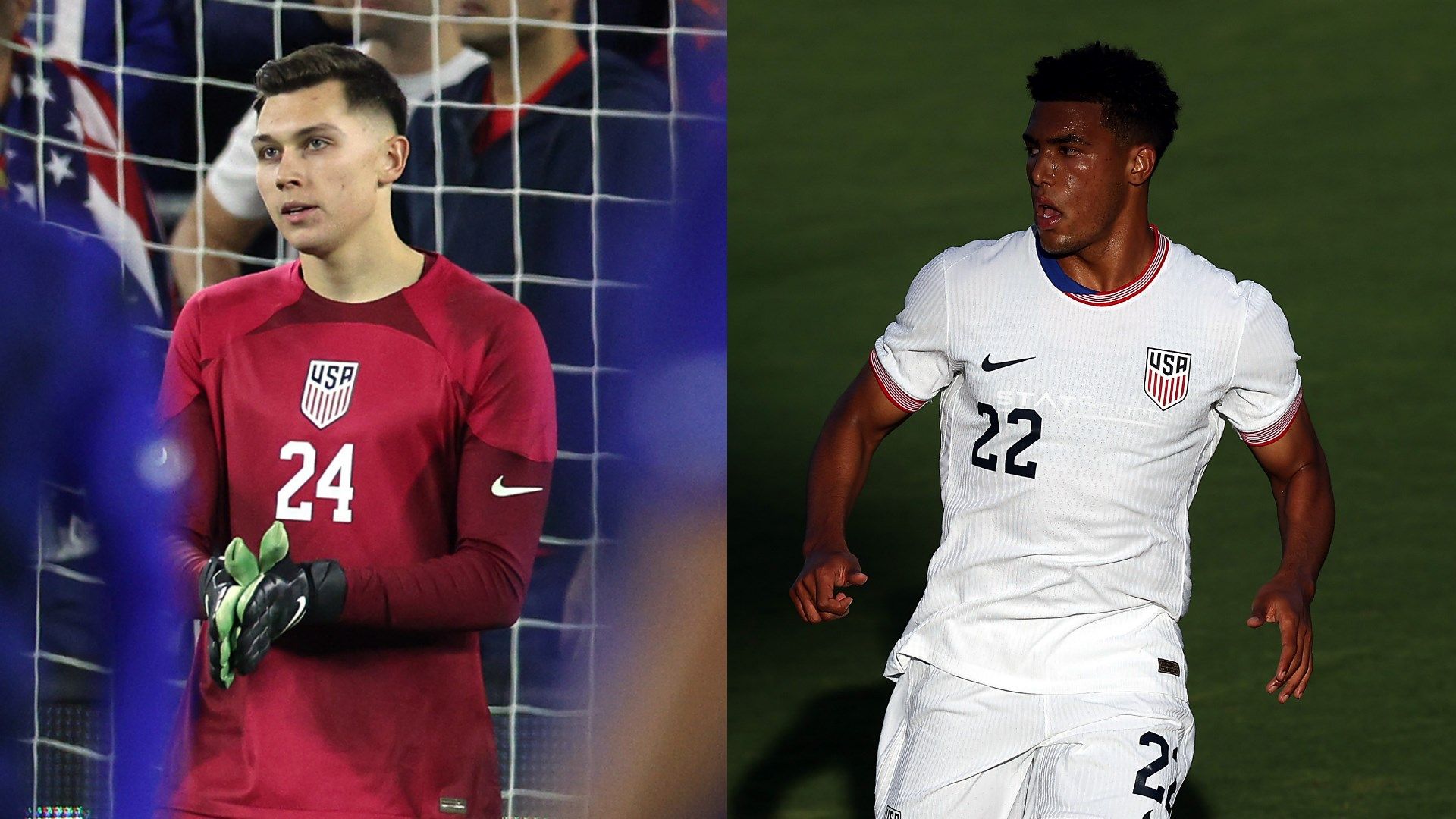 Slonina Wiley USMNT split