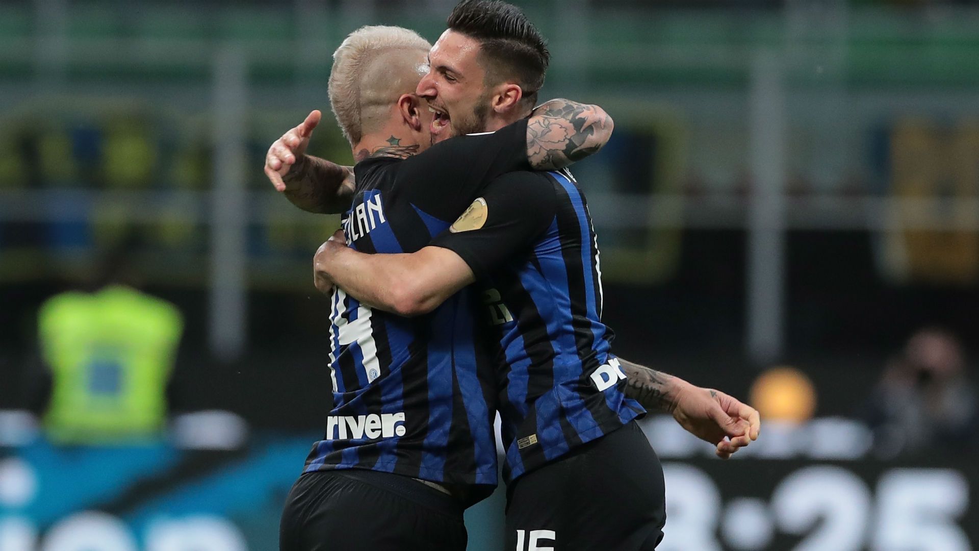 Politano Nainggolan Inter Chievo Serie A