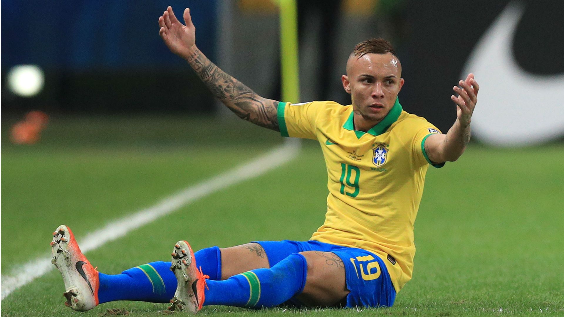 Everton Cebolinha Brasil seleção Paraguai Copa América 27 06 2019