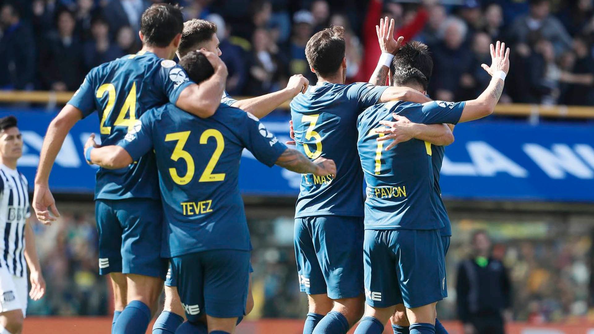 Boca Talleres Superliga argentina 120818