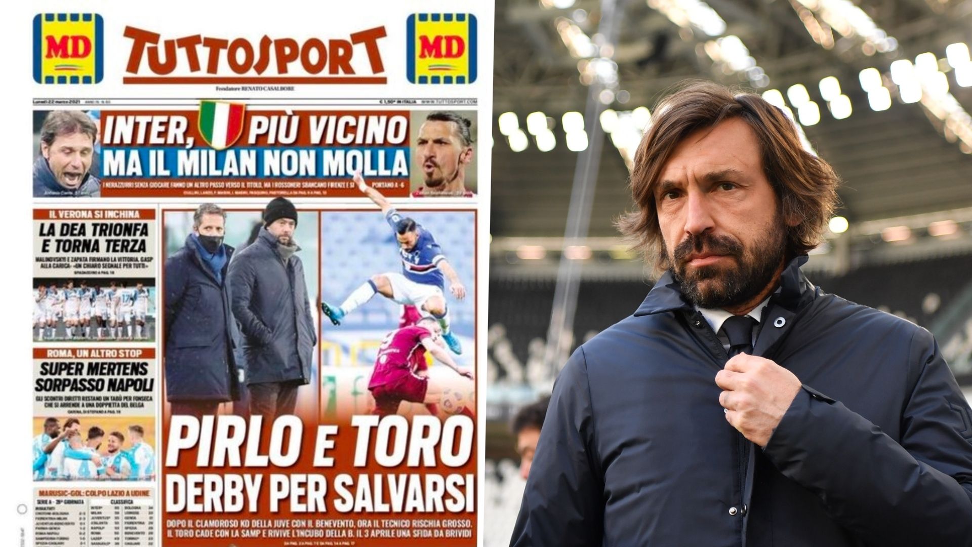 22 March Tuttosport