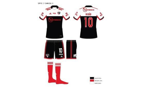 Camisa 3 São Paulo 2022 homenagem a Telê Santana