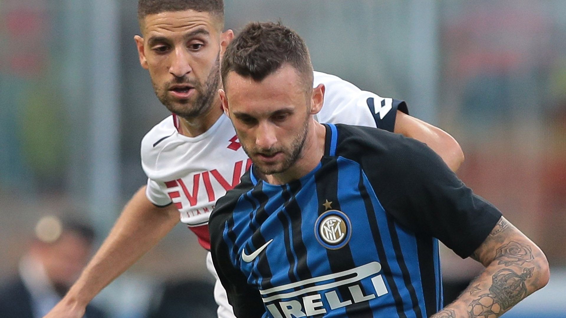 Marcelo Brozovic Inter Genoa
