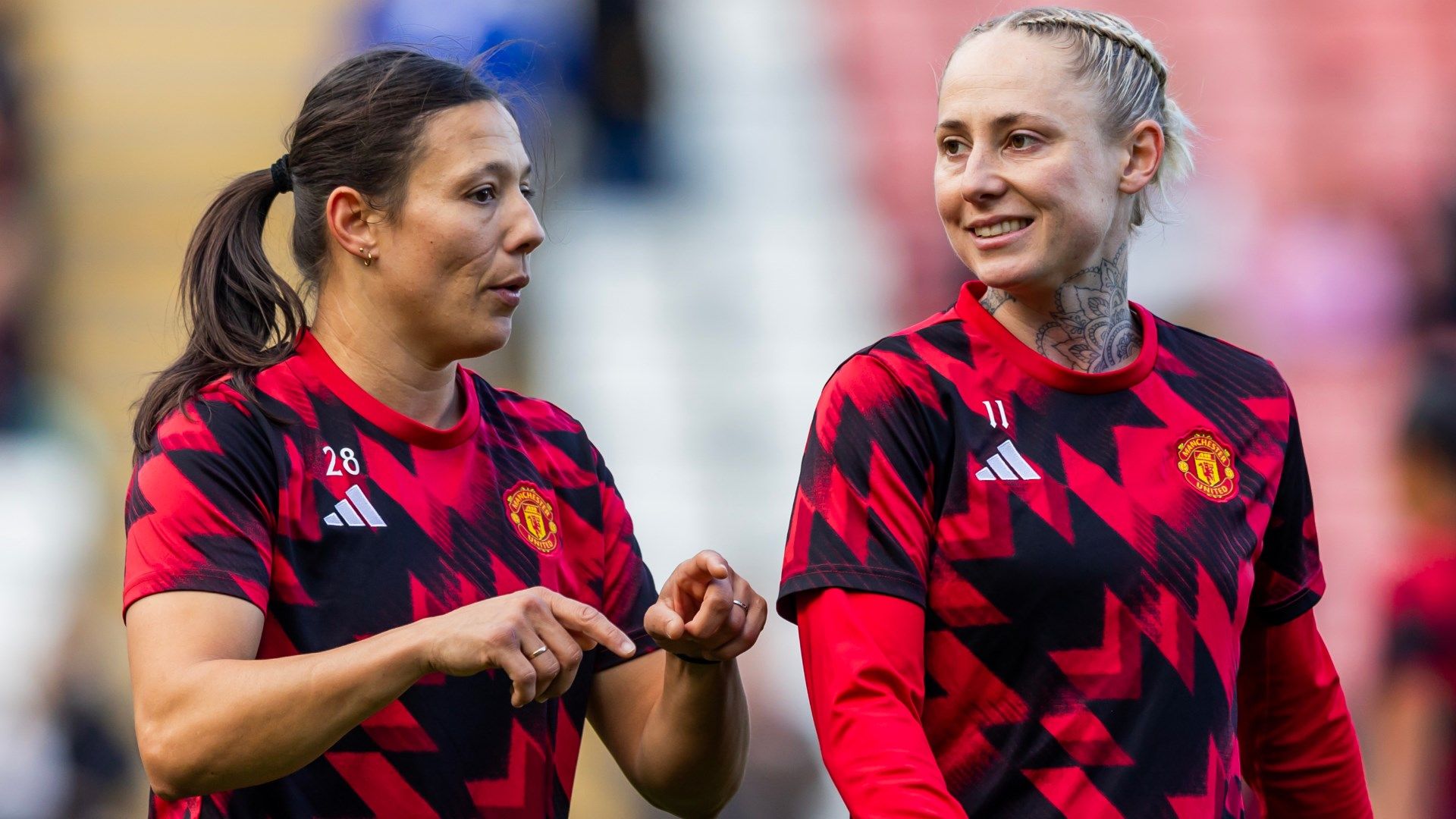 Rachel Williams Leah Galton Man Utd Women 2025-26