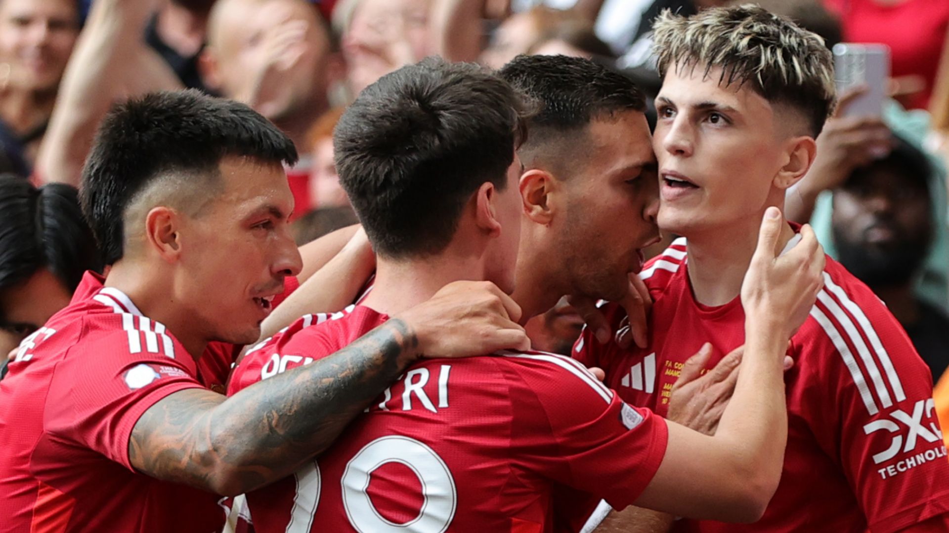 Manchester United 2024-25 Alejandro Garnacho