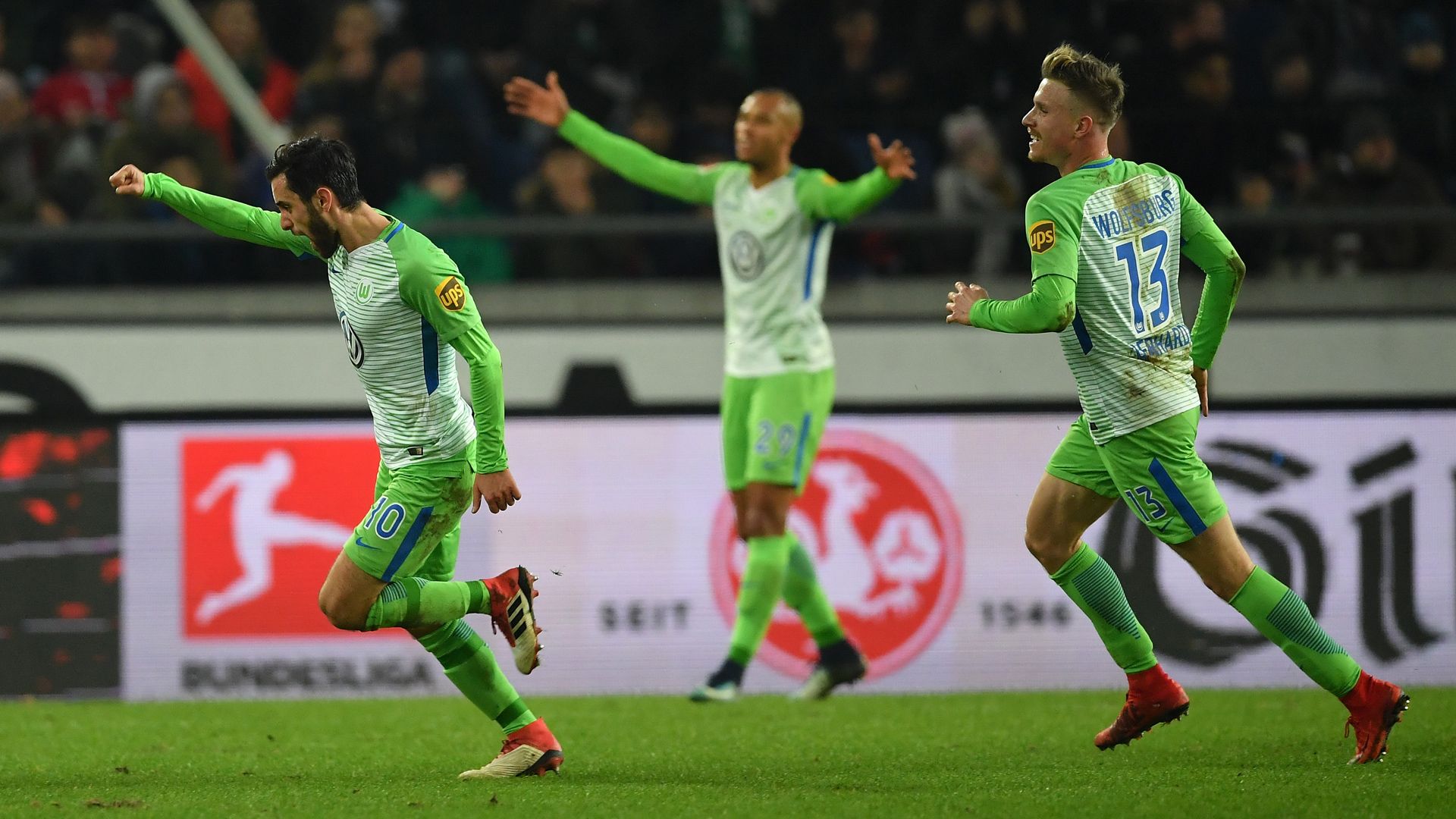 Yunus Malli VfL Wolfsburg Bundesliga 28012018