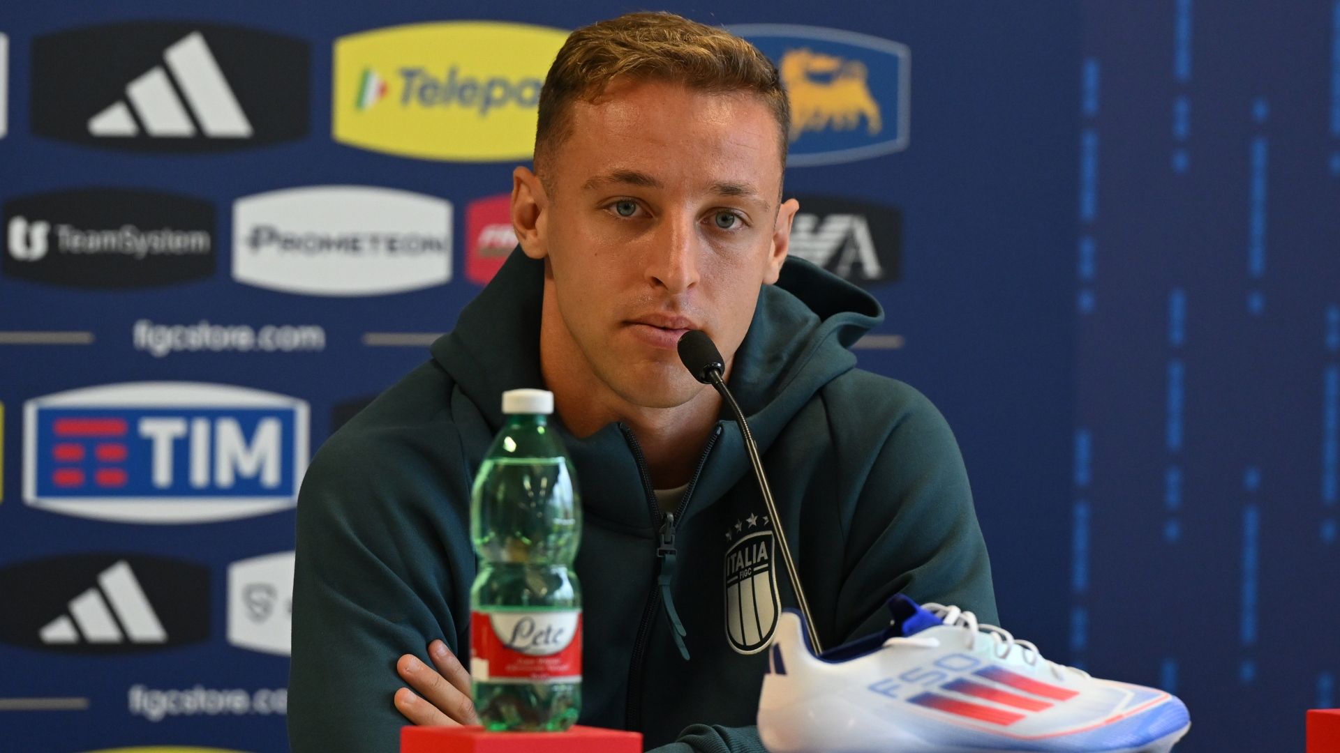 Davide Frattesi Italy press conference Euro 2024 17062024