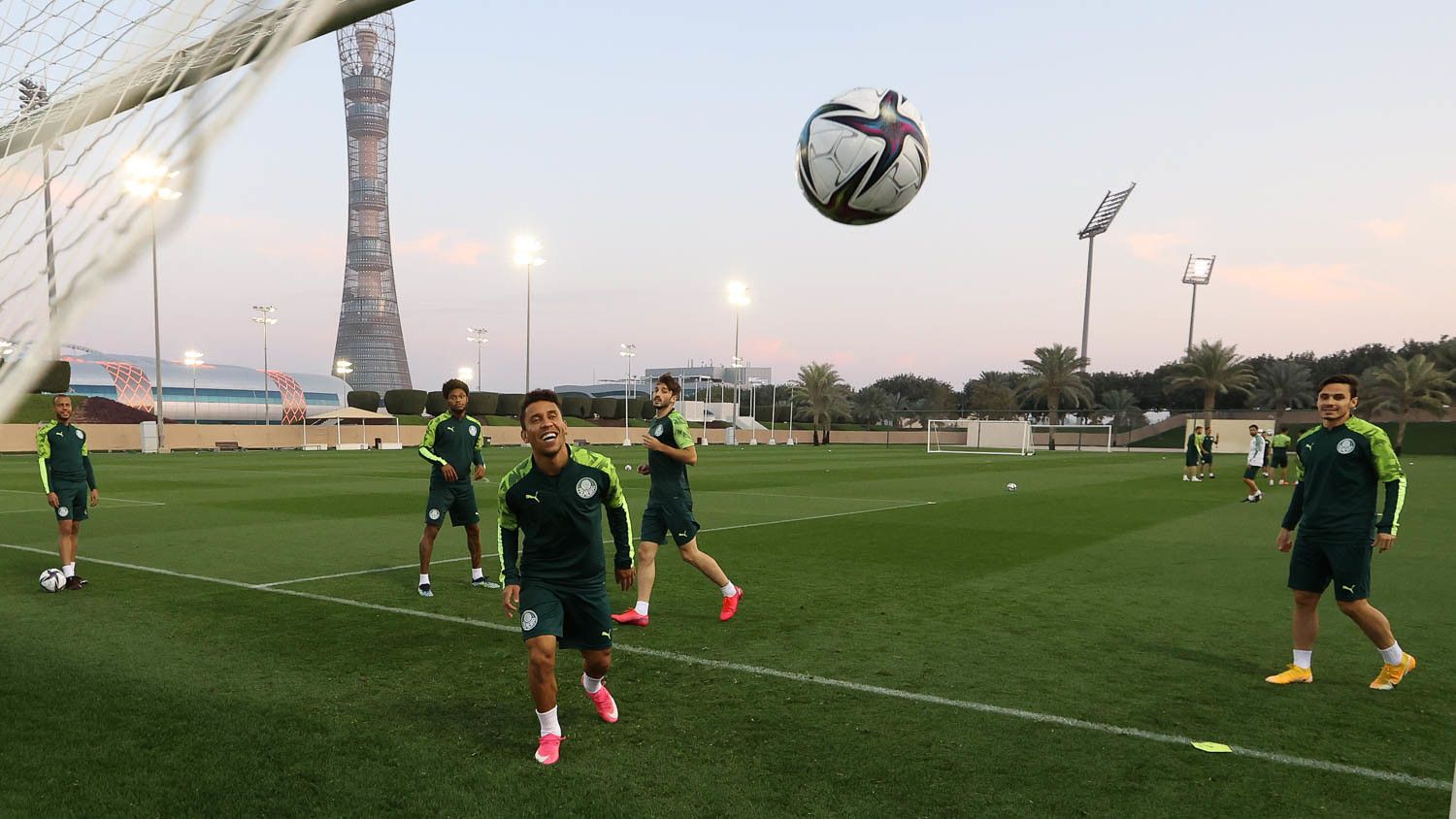Treino Palmeiras Qatar Mundial de Clubes