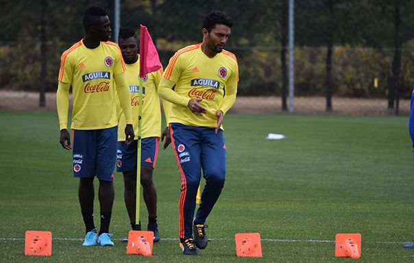 Abel Aguilar, Davinson Sánchez Colombia en Corea