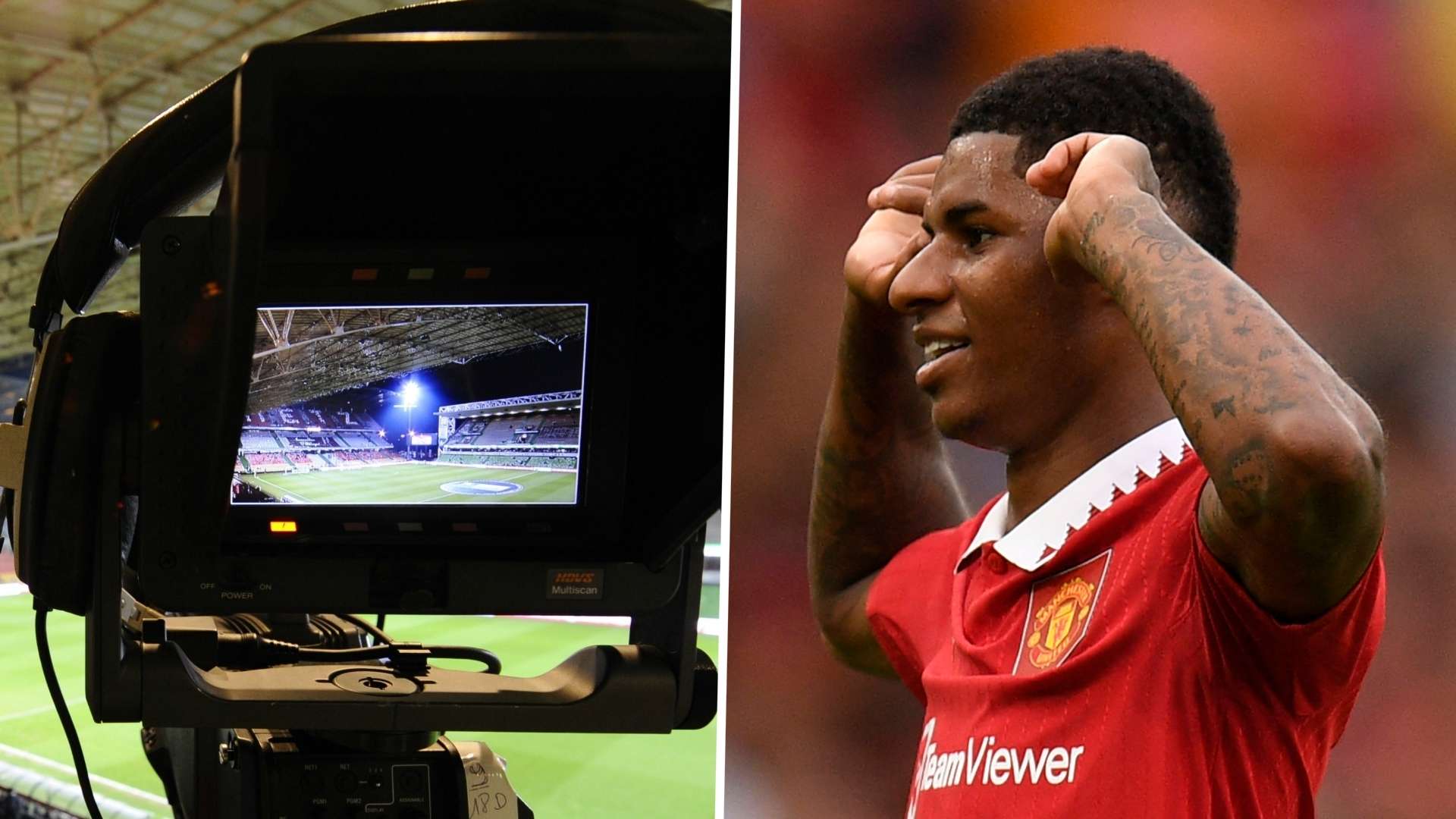 GFX TV Camera Marcus Rashford