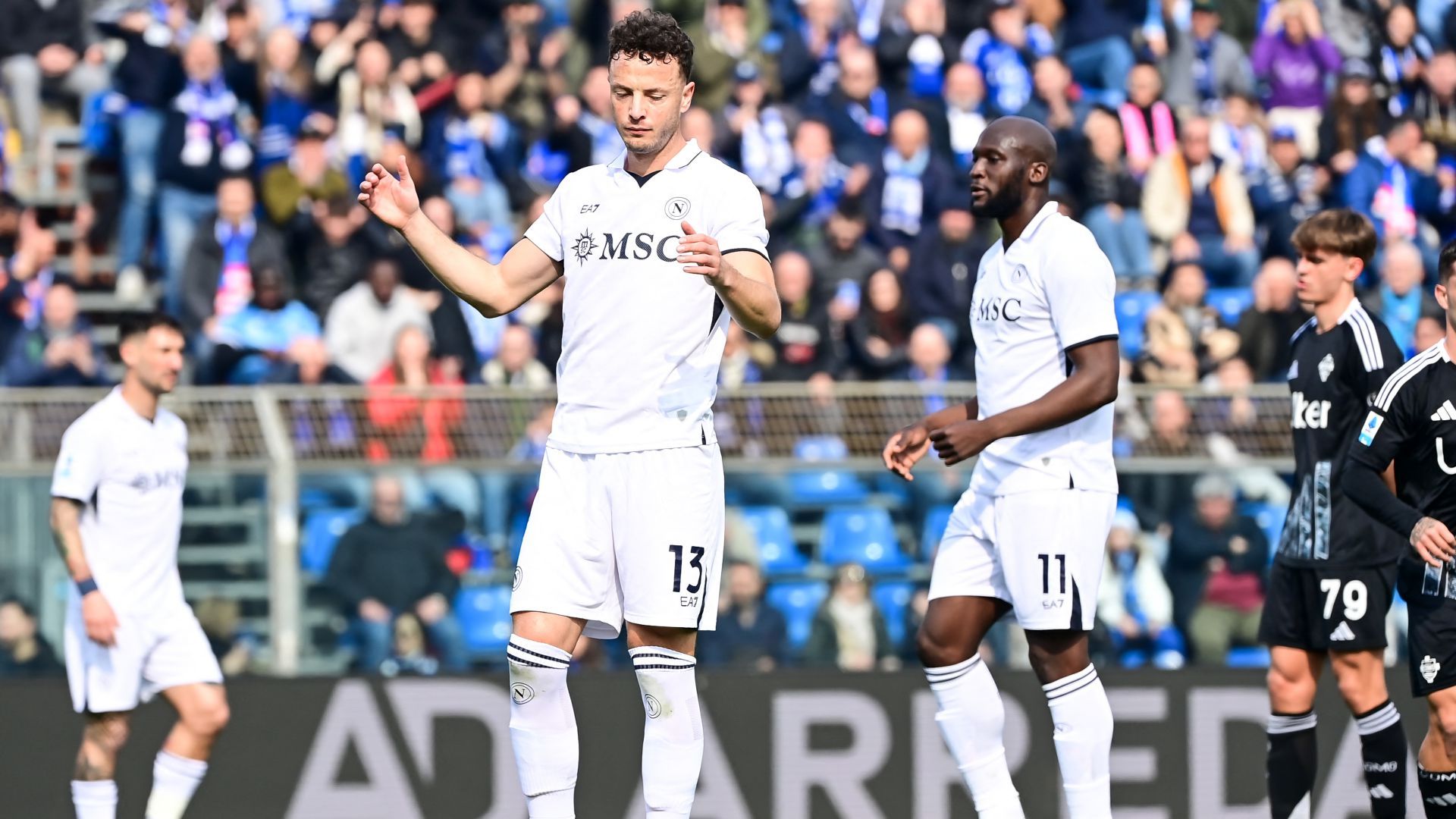 Amir Rrahmani Como Napoli Serie A