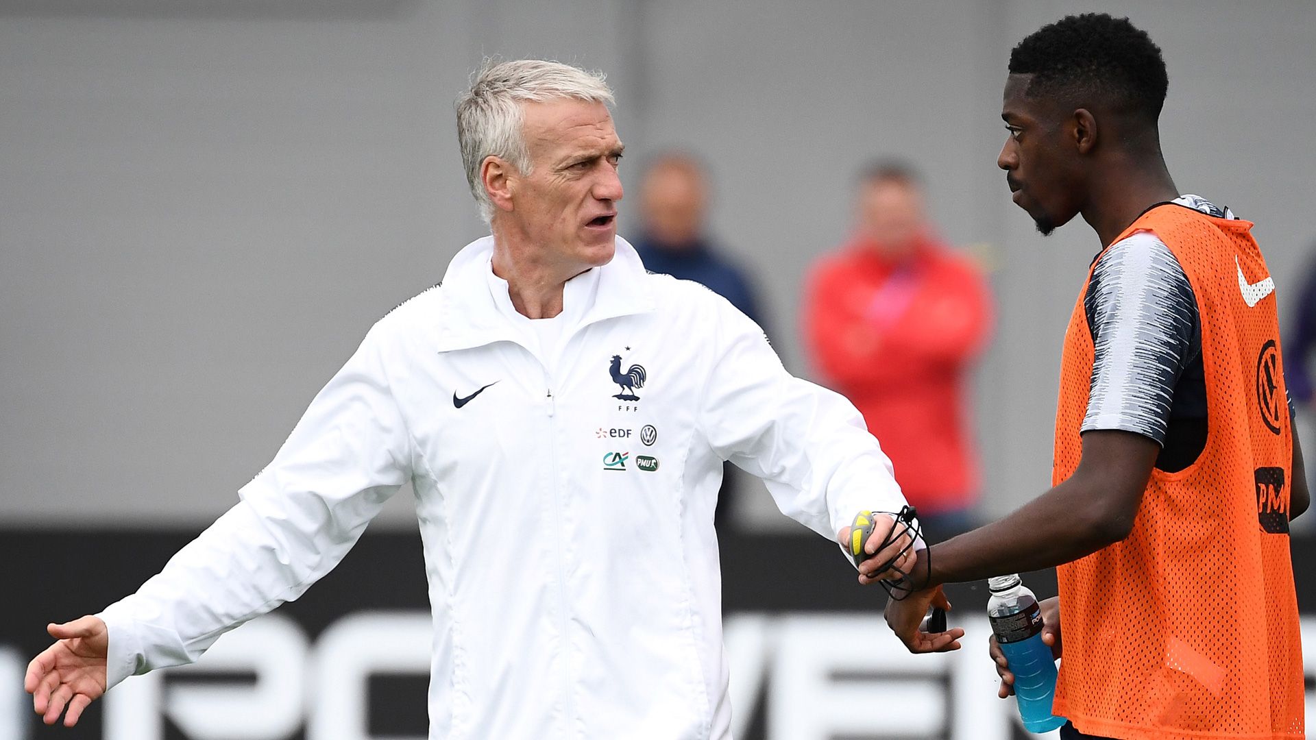 Deschamps Dembele Frankreich 12062018