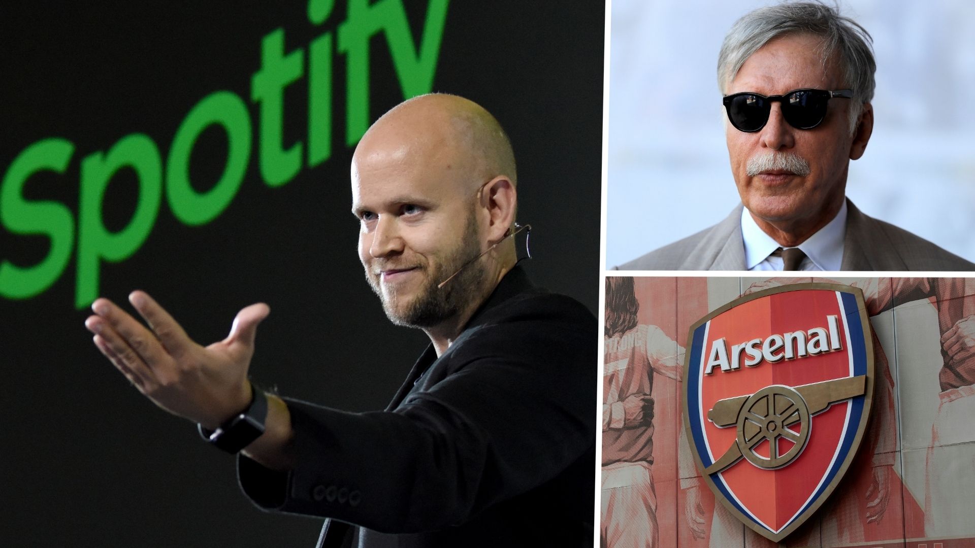 Daniel Ek Spotify Stan Kroenke Arsenal