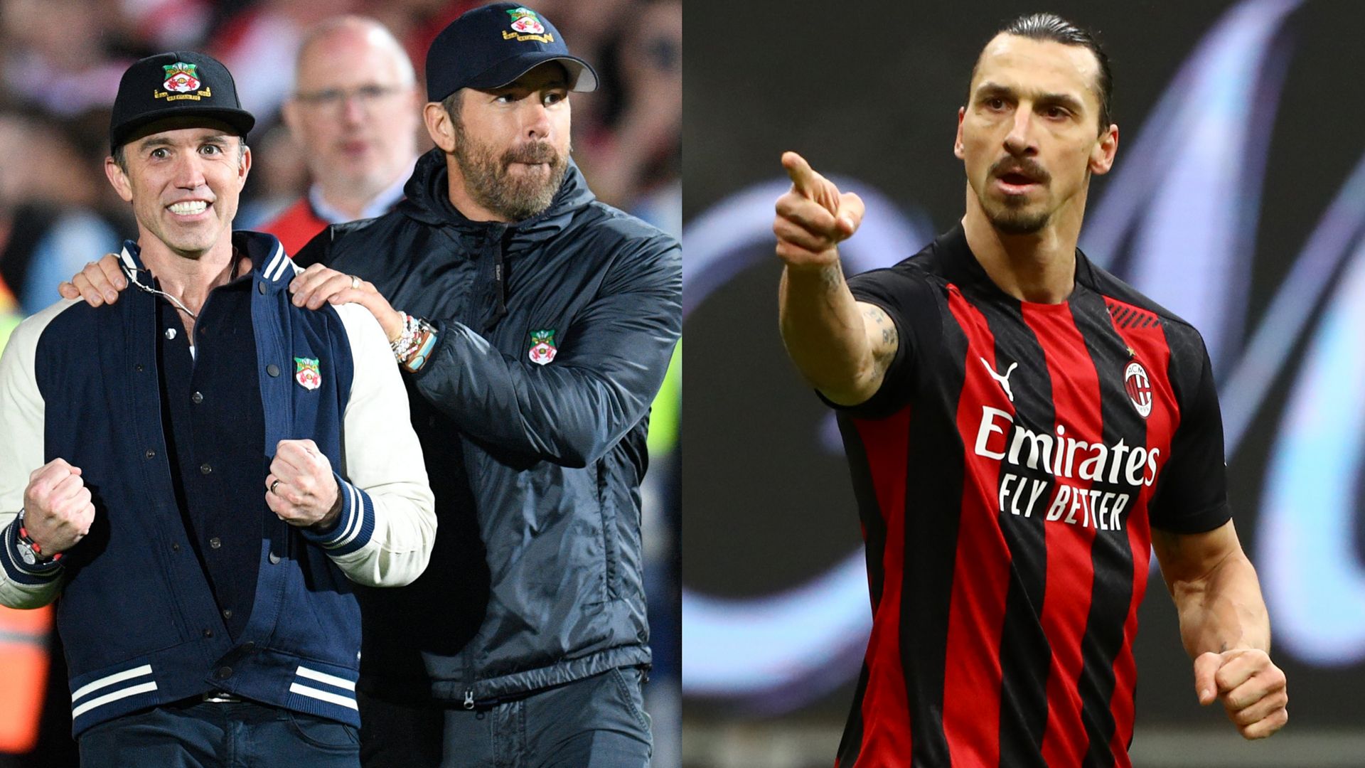 Zlatan Ibrahimovic Ryan Reynolds Rob McElhenney