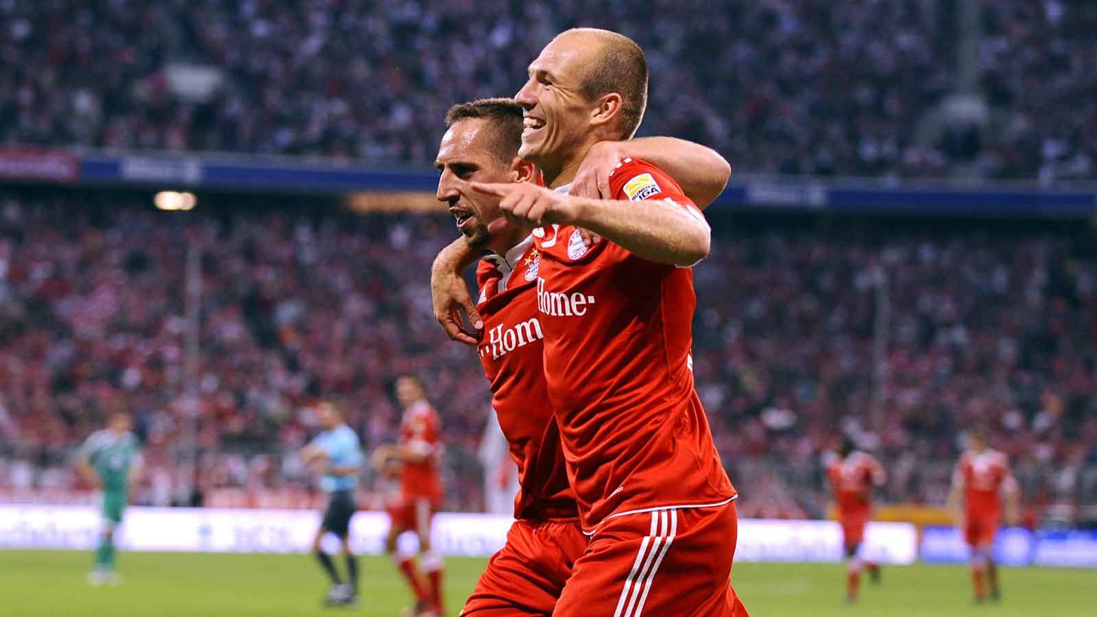 Ribery Robben Wolfsburg 2009