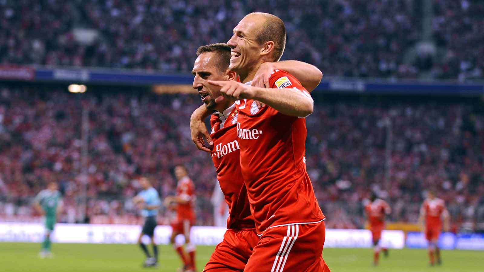 Ribery Robben Wolfsburg 2009