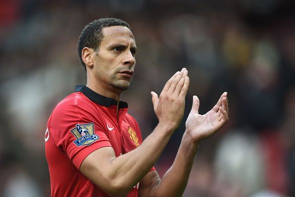 Manchester United defender Rio Ferdinand