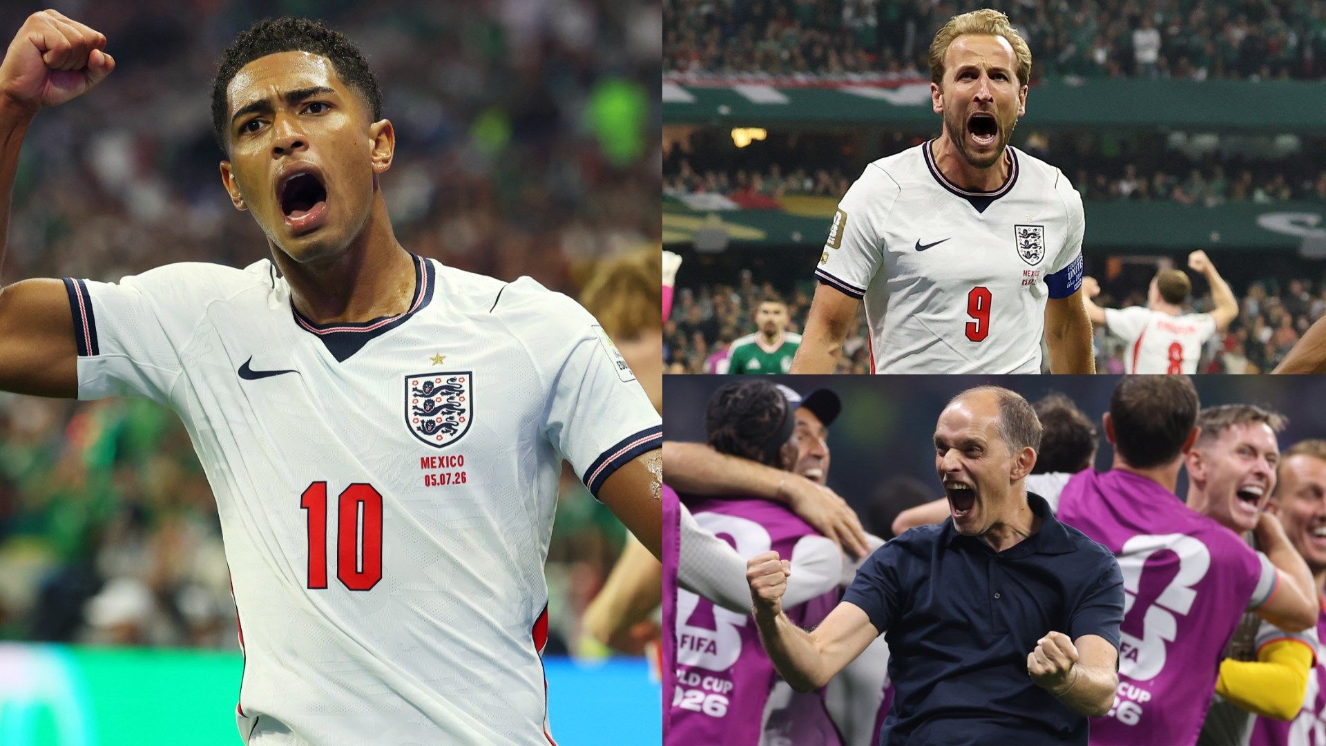 Bellingham Kane Tuchel England GFX
