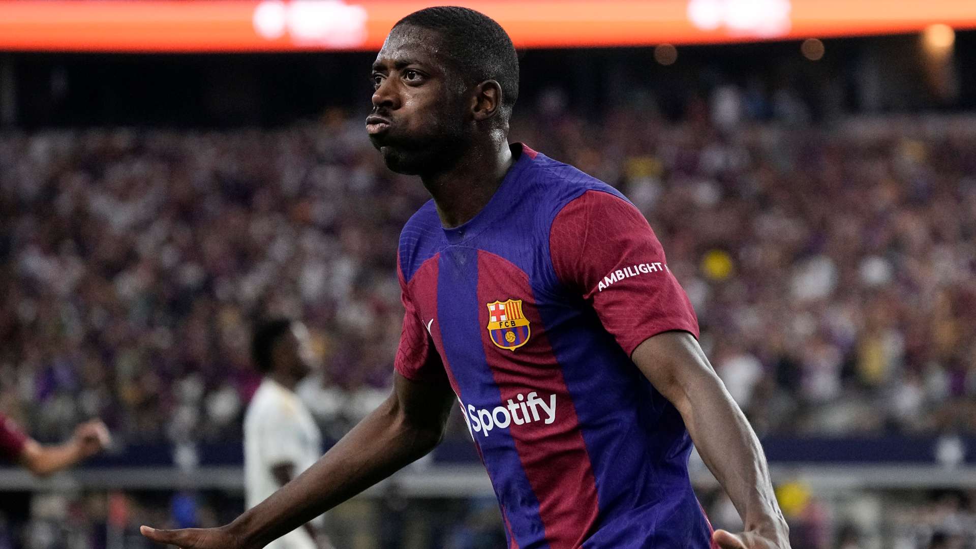 Ousmane Dembele Barcelona 2023 Real Madrid