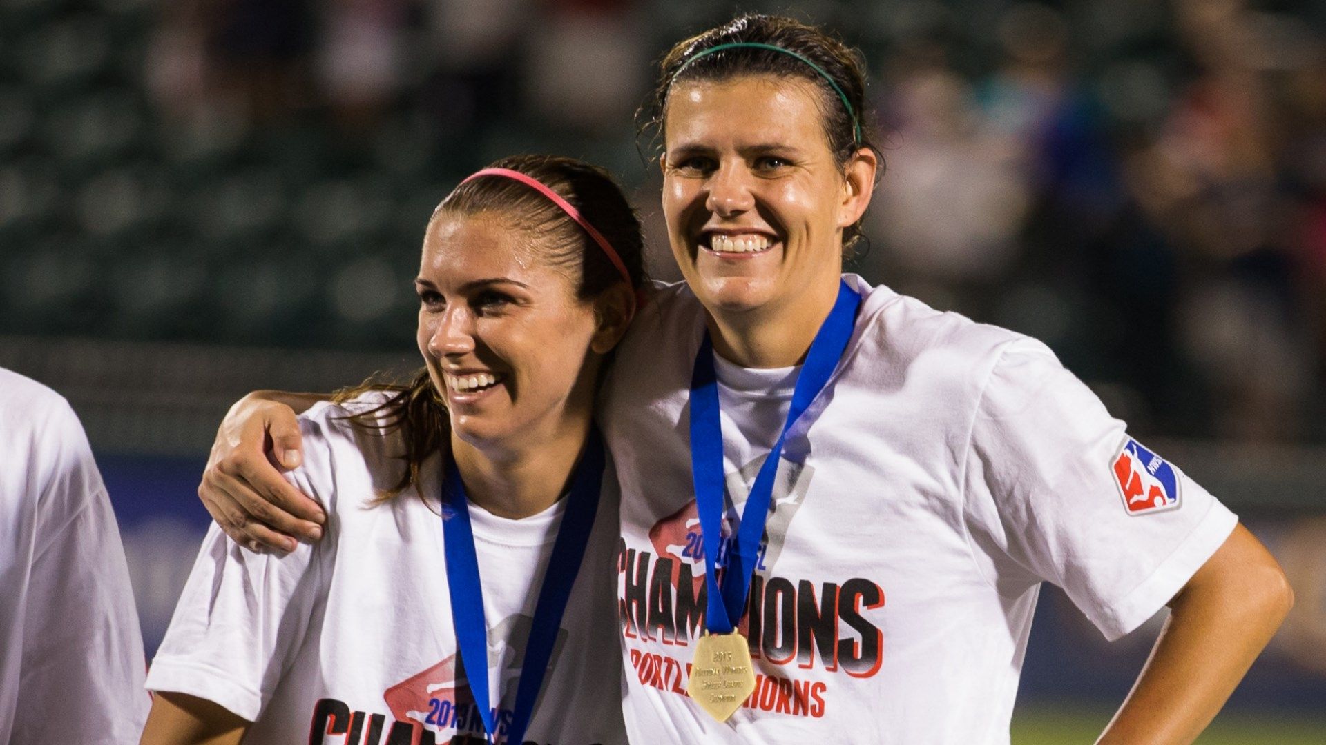 Alex Morgan Christine Sinclair Portland Thorns 2013