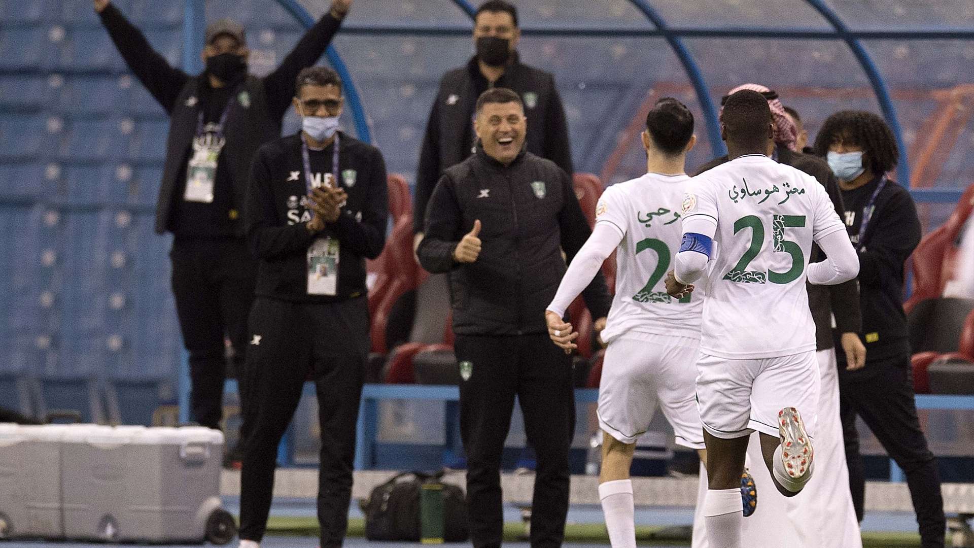 Driss Fettouhi Al Ahli Al Nassr Saudi Professional League 12 December 2020.