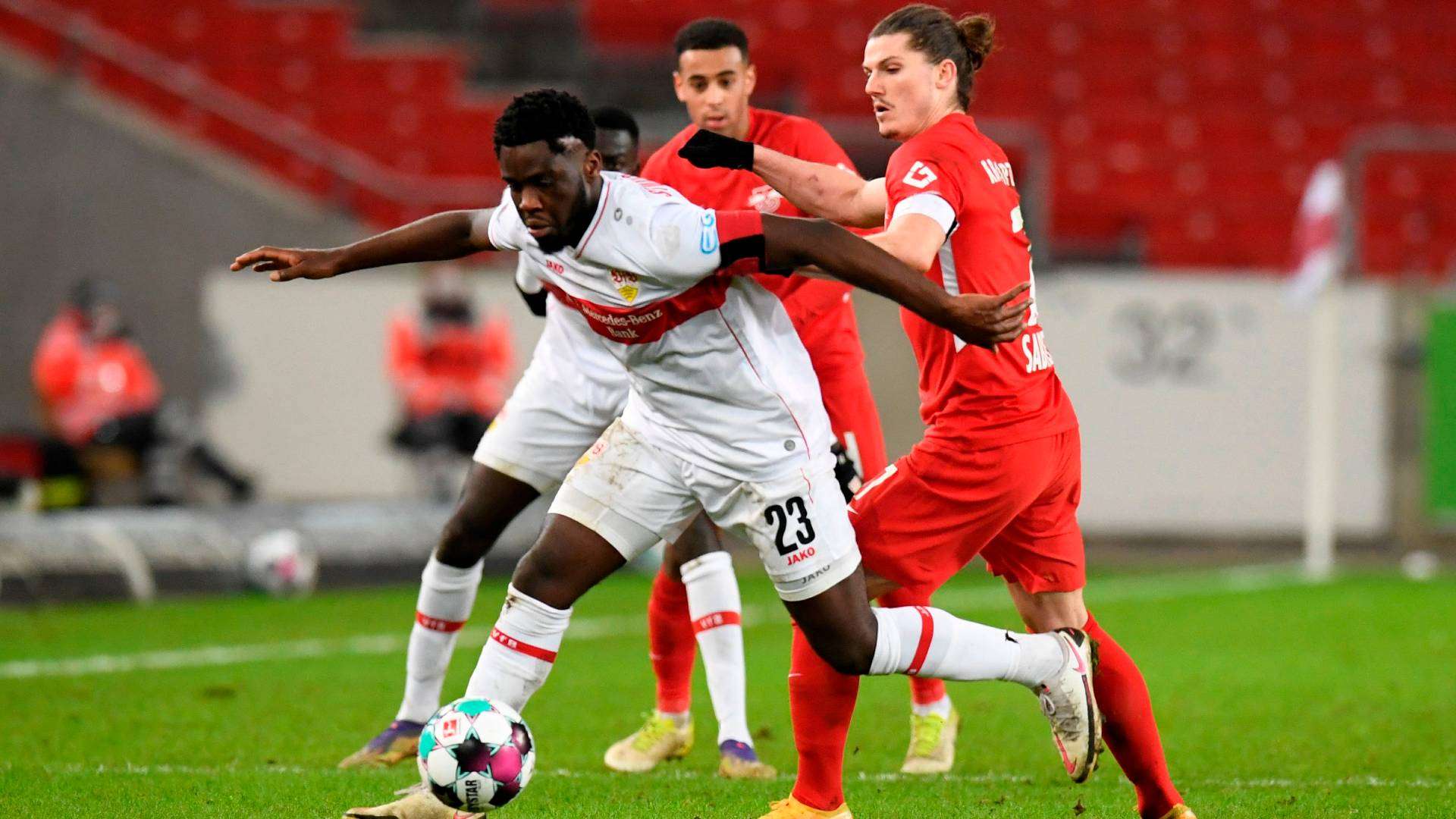 Orel Mangala Marcel Sabitzer VfB Stuttgart RB Leipzig