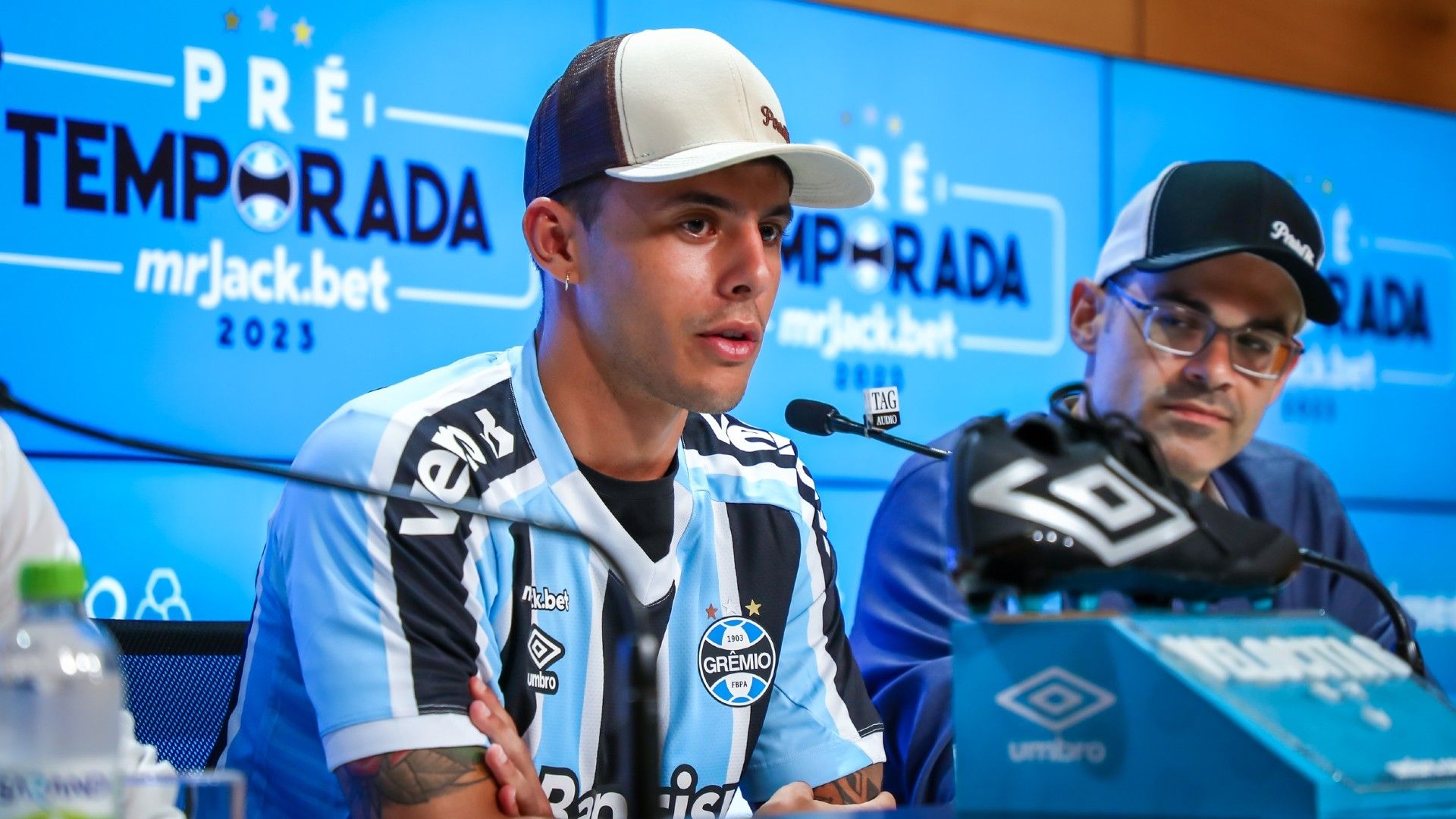 Carballo Grêmio apresentação 22 12 2022