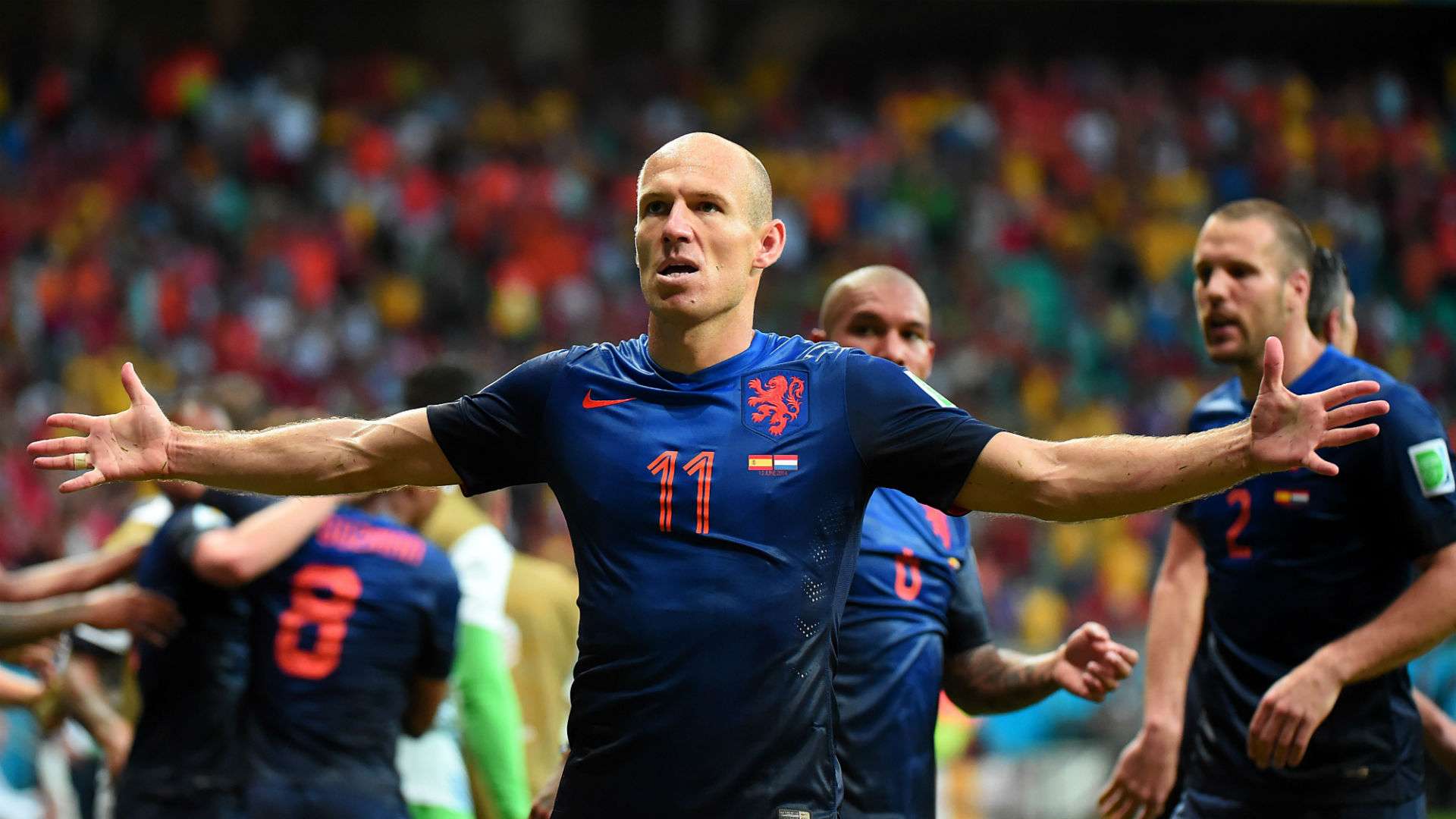 Netherlands - Spain, World Cup 2014 Brazil