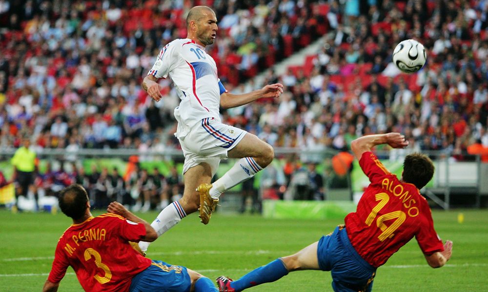 Zinedine Zidane France Spain World Cup 2006