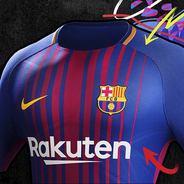Barcelona 2017-18 kit