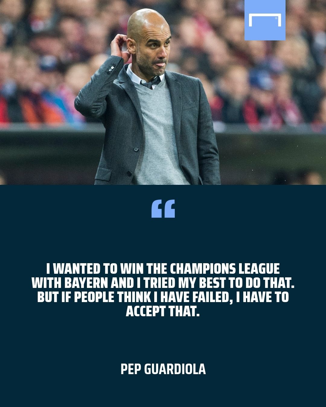 Pep Guardiola Bayern Munich Champions League GFX