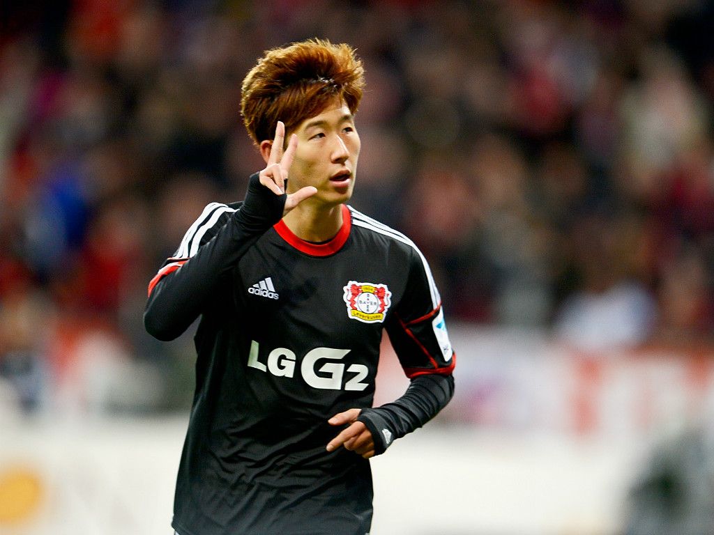 HEUNG-MIN SON BAYER LEVERKUSEN HAMBURGER SV BUNDESLIGA 11092013
