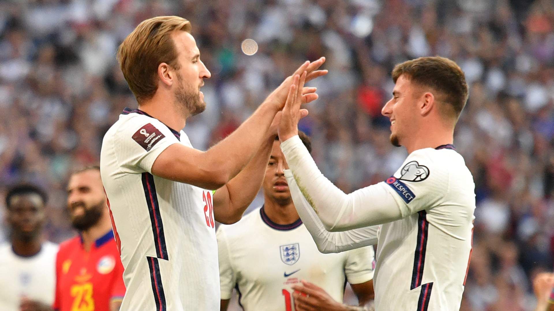 Harry Kane Mason Mount England 2021-09-05