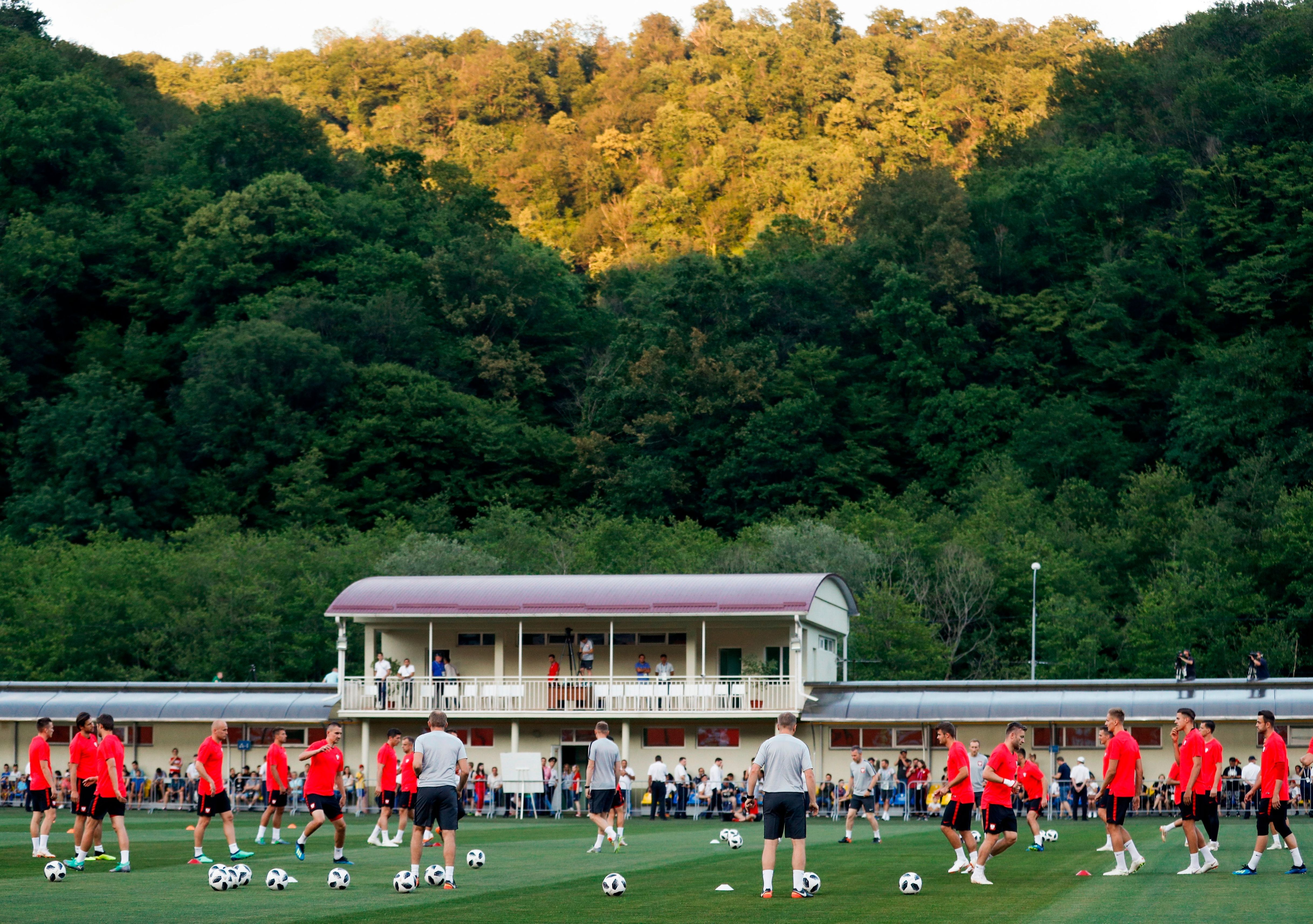USAR ESSA Polônia treino