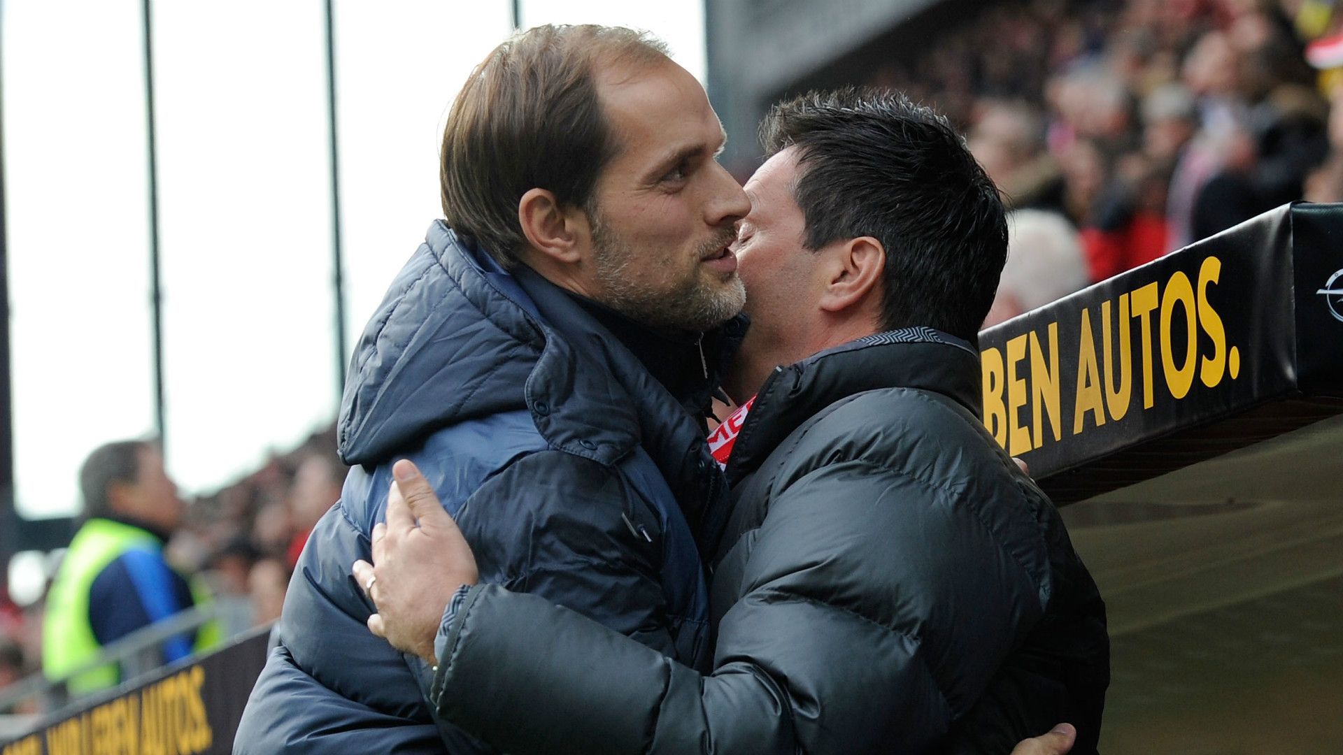 THOMAS TUCHEL CHRISTIAN HEIDEL MAINZ 27102012