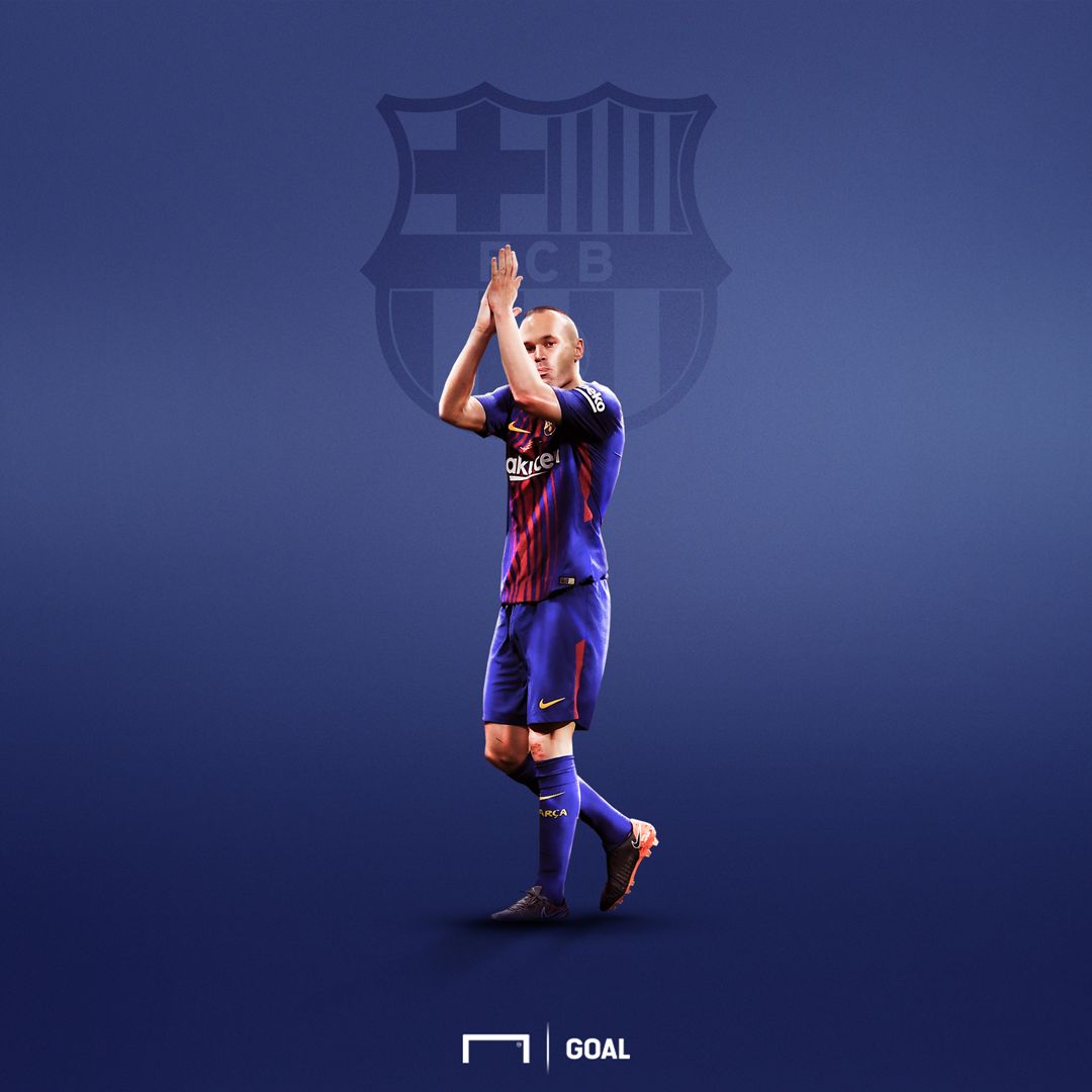 Andres Iniesta Barcelona GFX