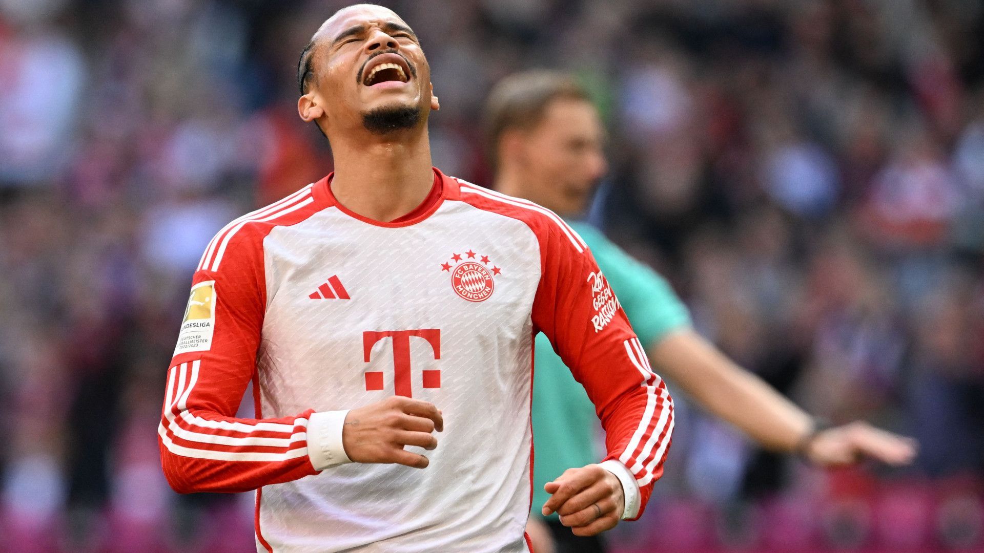LEROY SANE BAYERN MÜNCHEN BUNDESLIGA 28102023