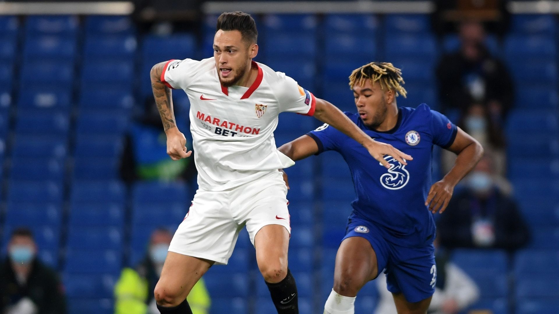 Ocampos James Chelsea Sevilla Champions 201020