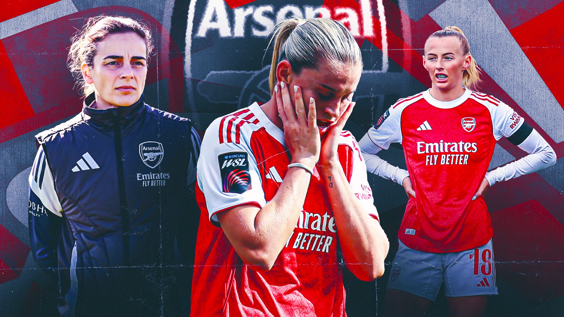 Arsenal WSL slump GFX