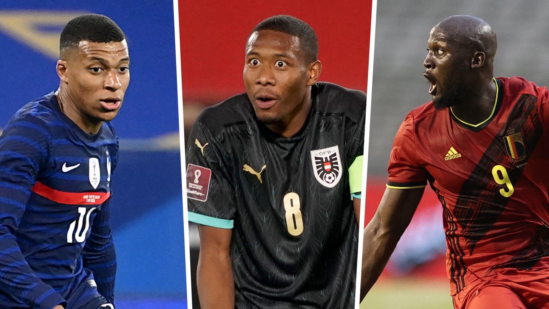 Mbappe, Alaba, Lukaku