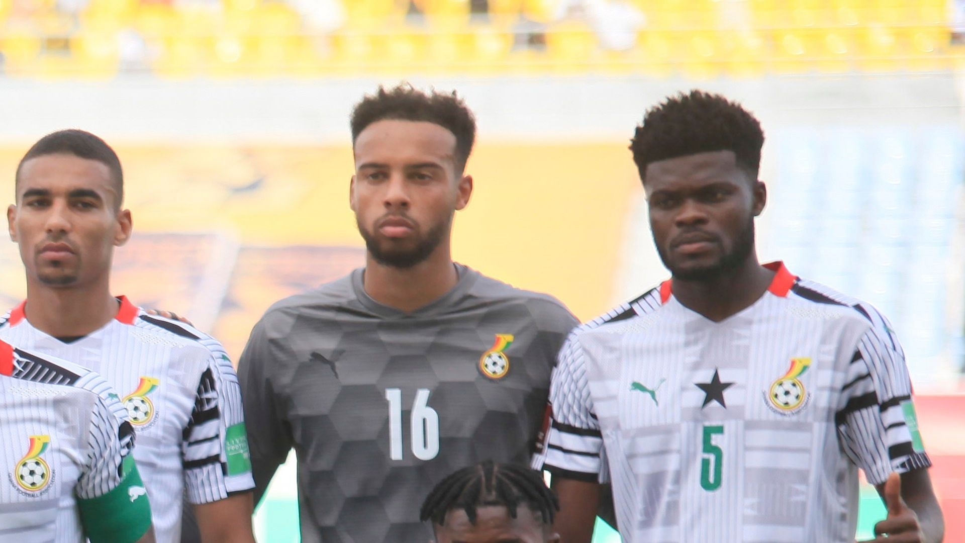 Alexander Djiku, Jojo Wallocott, Thomas Partey Ghana