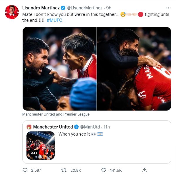 Lisandro Martinez SS