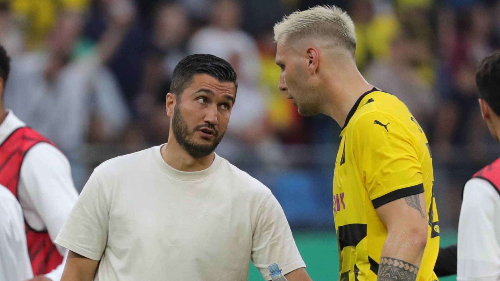 GERMANY ONLY: NURI SAHIN NIKLAS SÜLE BORUSSIA DORTMUND