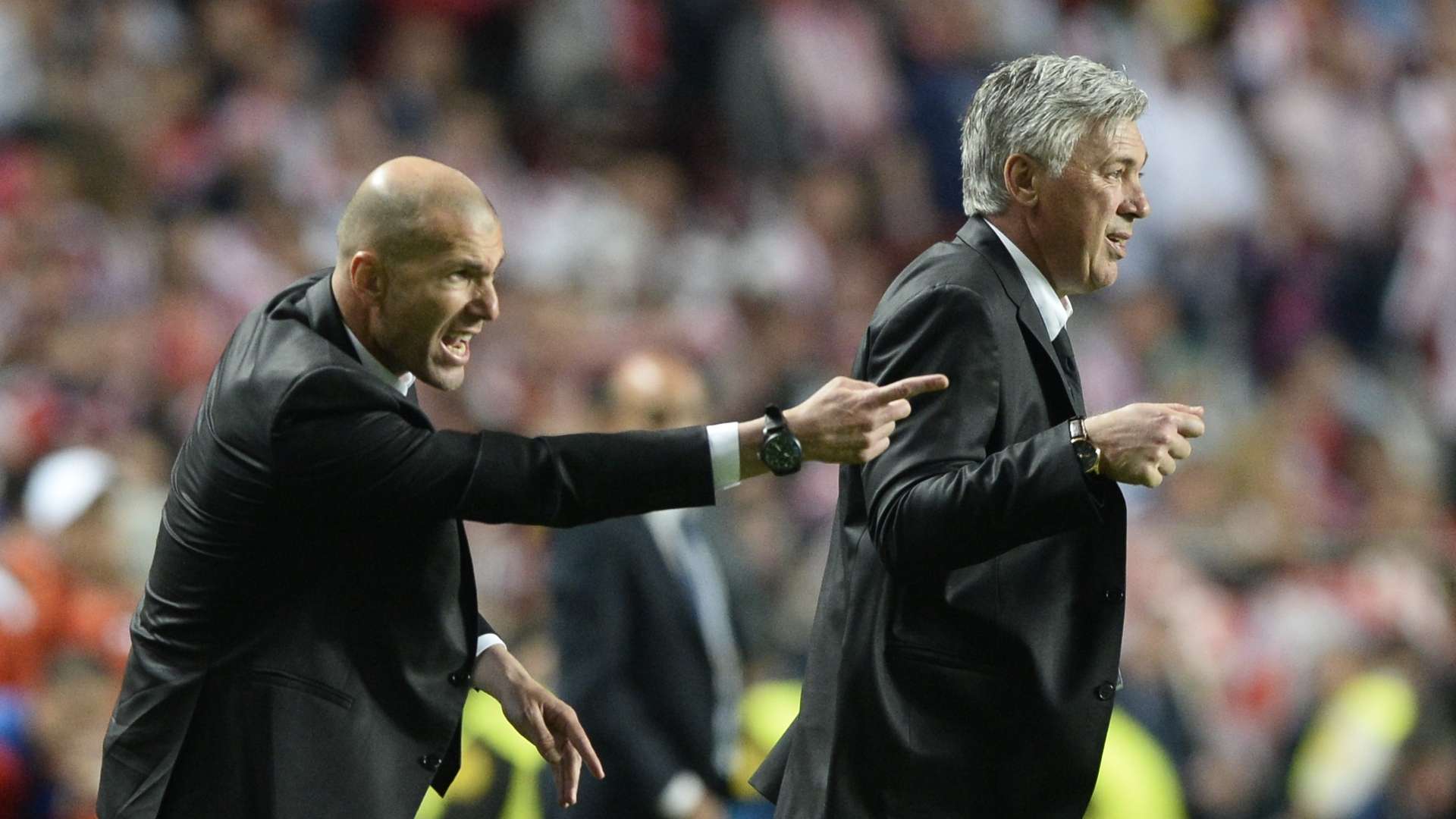 Zinedine Zidane Carlo Ancelotti